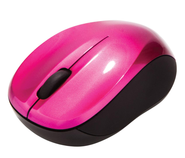VERBATIM Mysz Go Nano bezprzewodowa 2,4GHz różowa 49043 - 1193949 - zdjęcie 2